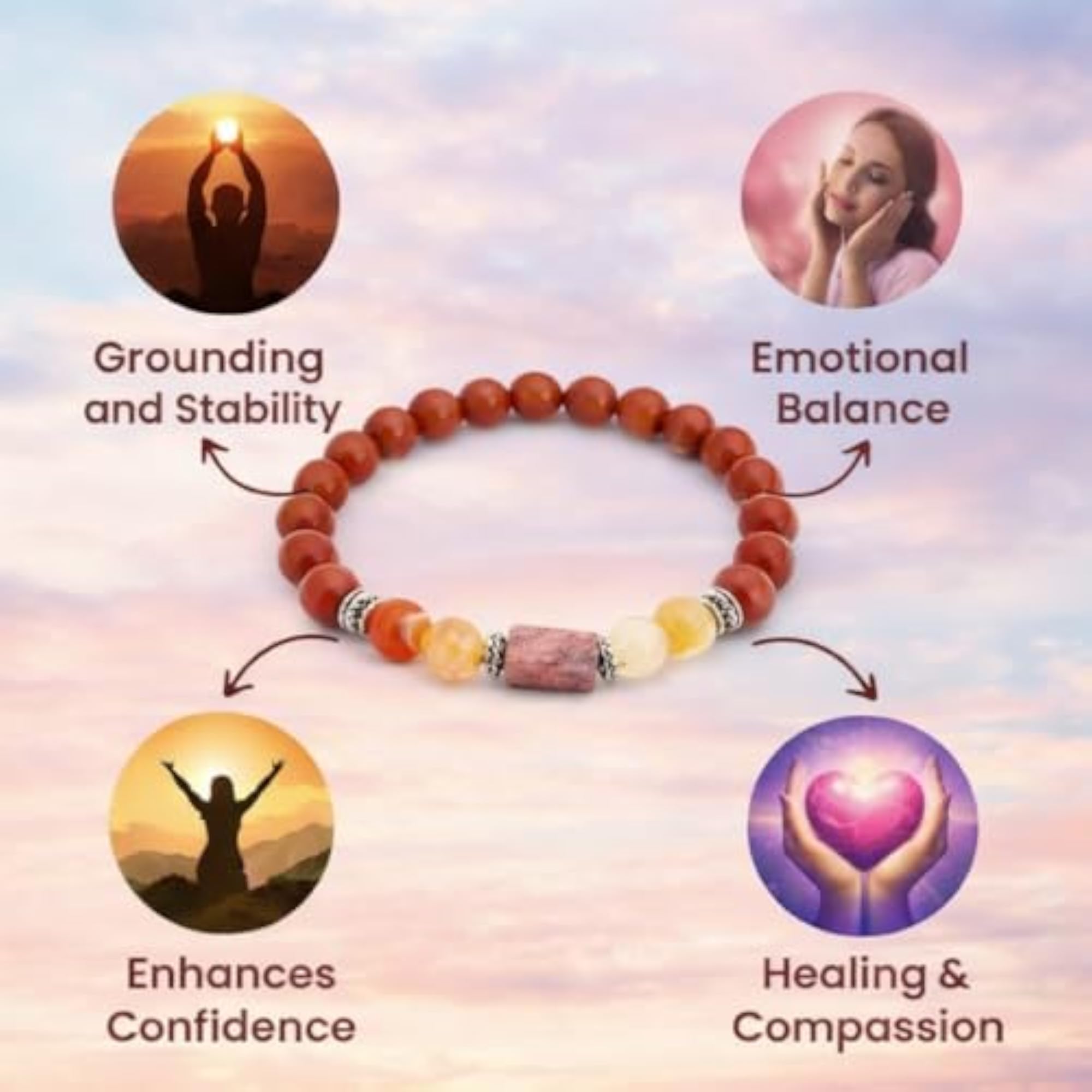 Phila Hub ARIES Rashi Bracelet with Lab Certificate, Unisex
